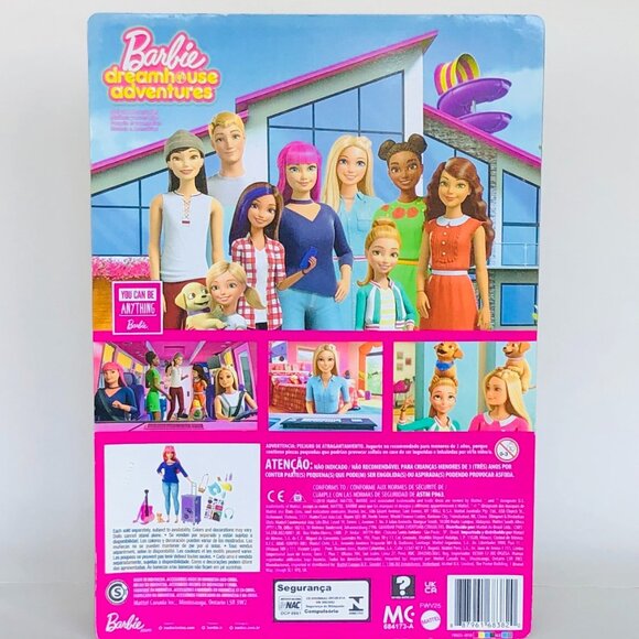 New in Box-Mattel-Barbie Explore And Discover Barbie Traveler Doll - Picture 6 of 14